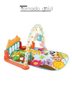 Buy Baby Pedal Piano Activity Gym Play Mat With Music Light in Saudi Arabia