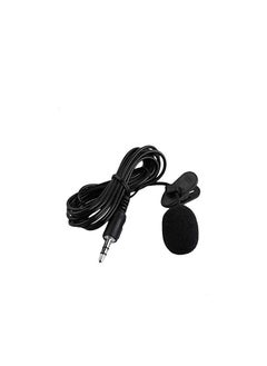 اشتري Keendex kx2338 microphone to Auxiliary 3.5 mm male cable, 1.5 meters - black في مصر