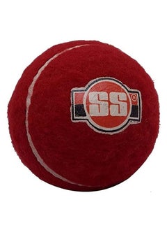 Buy SS Soft Pro Tennis Cricket Ball Red in UAE