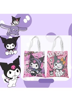 اشتري Kuromi Canvas Bag Single Shoulder Student Class Bag Tote Bag في السعودية