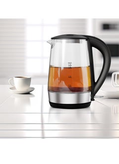 اشتري LePresso 360 Transparent Quick-Boil Glass Kettle 1.7L 2200W - Black في الامارات