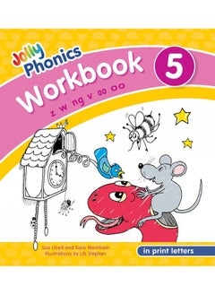 Buy Jolly Phonics Workbook 5 in Print Letters: Jolly Phonics in UAE