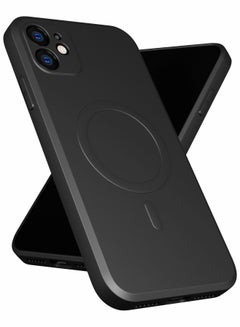 اشتري for iPhone 11 Case, Soft Anti-Scratch Microfiber Lining, Compatible with MagSafe, Shockproof Phone Case for iPhone 11, Black في الامارات