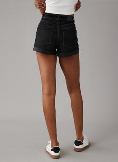 Buy AE Stretch Denim Mom Short in UAE