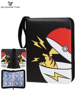 Buy Pokemon Card Storage Bag,Used For Toy Card Game Storage, Portable Binder, Easy To Access, Zipper Card Book in UAE