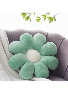 Buy Daisy Flower Shaped Throw Pillows Floor Preppy Cushion for Bedroom Sofa Chair Room Décor in UAE