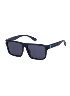 Buy Stylish Polarized Flat Sunglasses For Women and Men Black in UAE