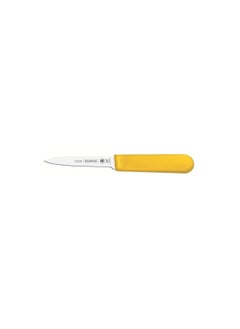 Buy Tramontina Professional 4 Inches Paring Knife with Stainless Steel Blade and Yellow Polypropylene Handle with Antimicrobial Protection, Made BRAZIL in UAE