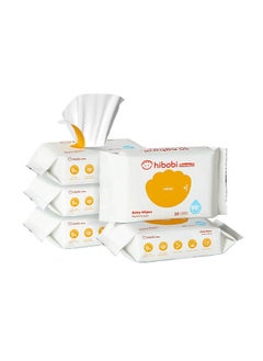 Buy 99% Pure Water Gentle Portable Wipes for Baby Refreshing With Hydrating Power of Aloe Vera, New Update with Thicker and Not Easily Deformed Material, Pack of 5, 100 Counts in Saudi Arabia