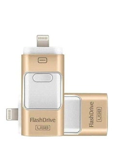 Buy OTG 3 in 1 USB Flash Drive USB 3.0 Memory Stick 256GB i-Flash Pen Drives for iPhone XS/X/XR/8/Plus/ 7/7Plus/5/5s/5c/6/6s Plus/iPad in UAE