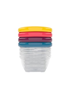 Buy Pack Of 4 Babybols, Airtight Food Storage Containers, Bpa-Free, Leak-Proof- 480 Ml in UAE