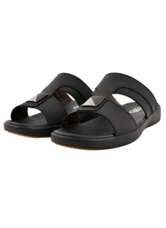 Buy Men Arabic sandal Black in UAE