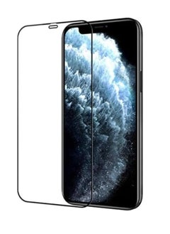 Buy 9H Super Tempered Glass Anti-Shock Screen Protector with Black Frame Compatible with iPhone Series (IPhone 11 Pro Max/XS Max) in Egypt