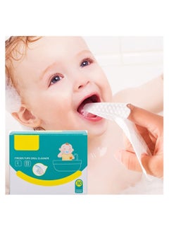 Buy Baby Tongue Cleaner, Baby Oral Cleaner, Soft Toddler Finger Toothbrushes Baby Tongue, Disposable Infant Toothbrush Clean Baby Mouth,Infant Oral Care and Cleaning for 0-36 Month Baby in Saudi Arabia