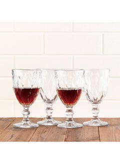 اشتري Minetta 4-Piece Wine Glass Set 320ml في الامارات