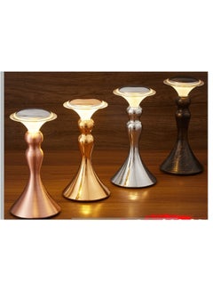 Buy New Fashion touch switch led table lamp outdoor decoration atmosphere gold color in Saudi Arabia