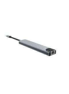 Buy 12 in 1 USB-C Hub 4K - Gray in UAE
