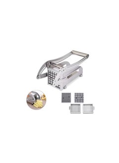 Buy Stainless Steel Manual Potato Cutter, French Fries Slicer, for Potatoes, Carrots, Cucumbers and Other Vegetables in Saudi Arabia