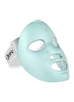 اشتري Qure LED Light Therapy Mask Customizable LED Face Mask That Adapts to Your Skin LED Light Mask for Fine Lines FDA approved Uneven Pigmentation & Pimple Improvement في الامارات