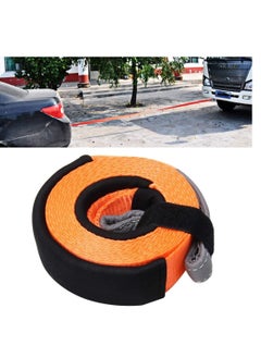 اشتري 5m - 8t Towing 2t Lifting High Strength Heavy Duty Vehicle Lifting Towing Pull Strap Rope (5m*5cm) في الامارات