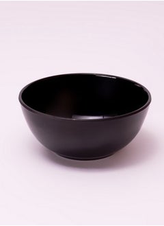 Buy Bright Designs Melamine Bowl 
Set of 6 (D 14cm H 6cm)  Black in Egypt