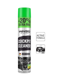 Buy Dashboard Polish Spray Cockpit Cleaner Lemon 750 ML in UAE