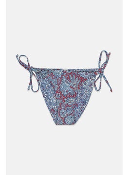 اشتري Women Paisley Bikini Bottom, Blue Combo في السعودية