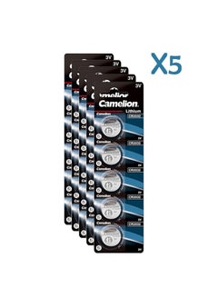 Buy Camelion CR2032 3 V Lithium-Ion Button Cell Battery 5 Pack x5 in Egypt