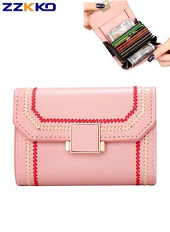 Buy Creative Simple Fashion Ladies Card Holder Smooth and Delicate PU Document Storage Bag Elegant High Quality Heavy Craft Wallet in Saudi Arabia