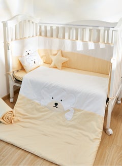 Buy 6-Piece Baby Crib Bedding Set in Saudi Arabia
