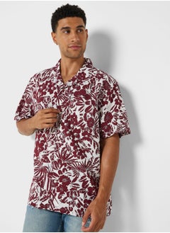 Buy Floral Regular Fit Shirt in UAE