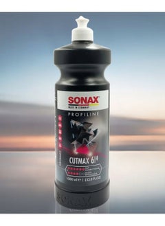 اشتري سوناكس بروفيلين cutMax 6/4 1000ml يزيل علامات الصنفرة حتى P1500 للحصول على أعلى نتائج قطع وتلميع Sonax 02463000 في السعودية