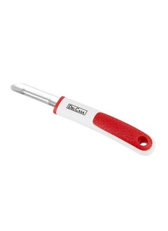 Buy Swivel Peeler Red/White/Silver 5centimeter in UAE