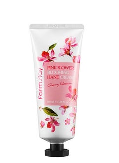 Buy Pink Flower Cherry Blossom Hand Cream 100ml in Saudi Arabia