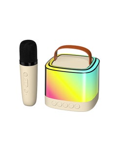 Buy Bluetooth karaoke small speaker portable portable outdoor audio singing artifact home karaoke cross-border English version High Sound Quality Ksong Edition Q21 (English Edition) Wireless Single Mi in UAE