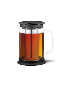 Buy Fissman Teapot with Steel Infuser and Heat Resistant Glass - 1500 ml in UAE