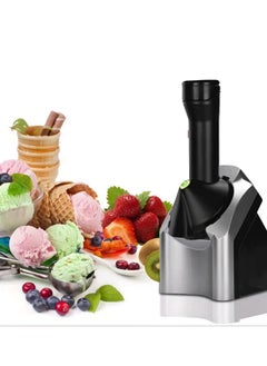 Buy Frozen Dessert and Ice Cream Maker Silver/Black in Saudi Arabia