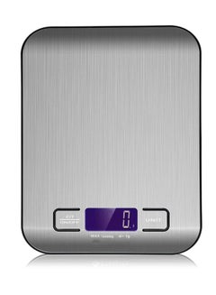 Buy Digital Kitchen Scale || Stainless Steel Scale Food Liquid Weighing Machine with LCD Screen || Counter Top Weight Machine (Upto 5 kg) in UAE