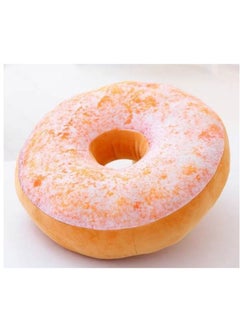 Buy 3D Doughnut Throw Pillow Cosy Seat Back Stuffed Pillow Cushion Round Food Shaped Pillow for Living Room Bedroom Home Decor in UAE