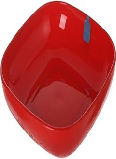 Buy M-Design Eden Plastic Bowl (19cm) - Microwave, Dishwasher, Food Safe & BPA Free (Red) in Egypt