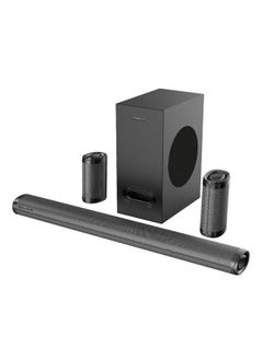 اشتري Powerology 5.1 Channel Surround Wireless Soundbar 735W - Black في الامارات