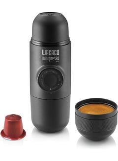 Buy Minipresso NS, Portable Espresso Machine, Compatible Nespresso Original Capsules and Compatibles, Travel Coffee Maker, Manually Operated from Piston Action in UAE