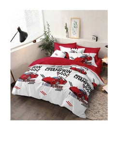 Buy 4Pcs Cartoon Comforter Kids Quilt-Single Size,1x Duvet (With filling)
1x Fitted bedsheet
2x Pillowcase Cover in UAE