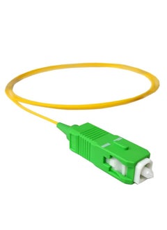 Buy SC/APC Pigtail 10Piece SM Fiber Optic Pigtails, Yellow, 1 Meter (Pack of 10) in UAE