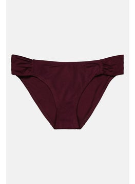 Buy Women Pull On Plain Bikini Bottom, Purple in UAE