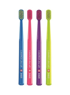 Buy Toothbrush CS 5460 Ultra Soft - Ultra Soft Toothbrush for adults with 5460 CUREN® Bristles - Curaprox Manual Toothbrush Multicolor in UAE