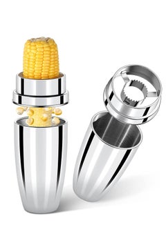 Buy Corn Peeler 304 Stainless Steel Corn Cob Peeler with Cup Convenient Corn Stripper Tool Quickly Peeling Corn Kernels Cutter For Kitchen Thresher Corn Cutter from the Cob in Saudi Arabia