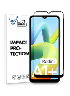 Buy 5D Tempered Glass Full Coverage Screen Protector For Xiaomi Redmi A2+ / A2Plus 4G 2023 Clear in Saudi Arabia