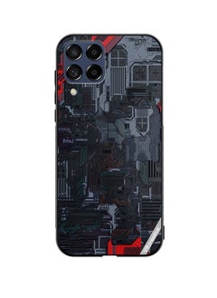 Buy Protective Case Cover For Samsung Galaxy M33 Tech Design Multicolour Multicolor in UAE