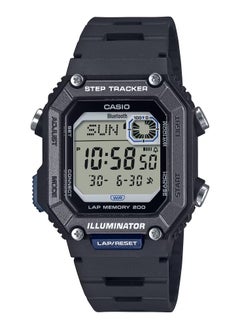 Buy Digital Steps Tracker Resin Band Watch WS-B1000-1AV in UAE